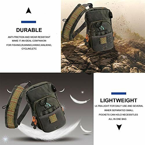 Durable and lightweight outdoor bag with multiple compartments.