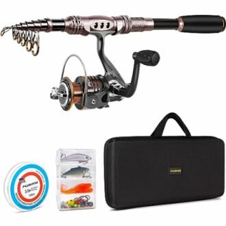 PLUSINNO Fishing Rod and Reel Combos